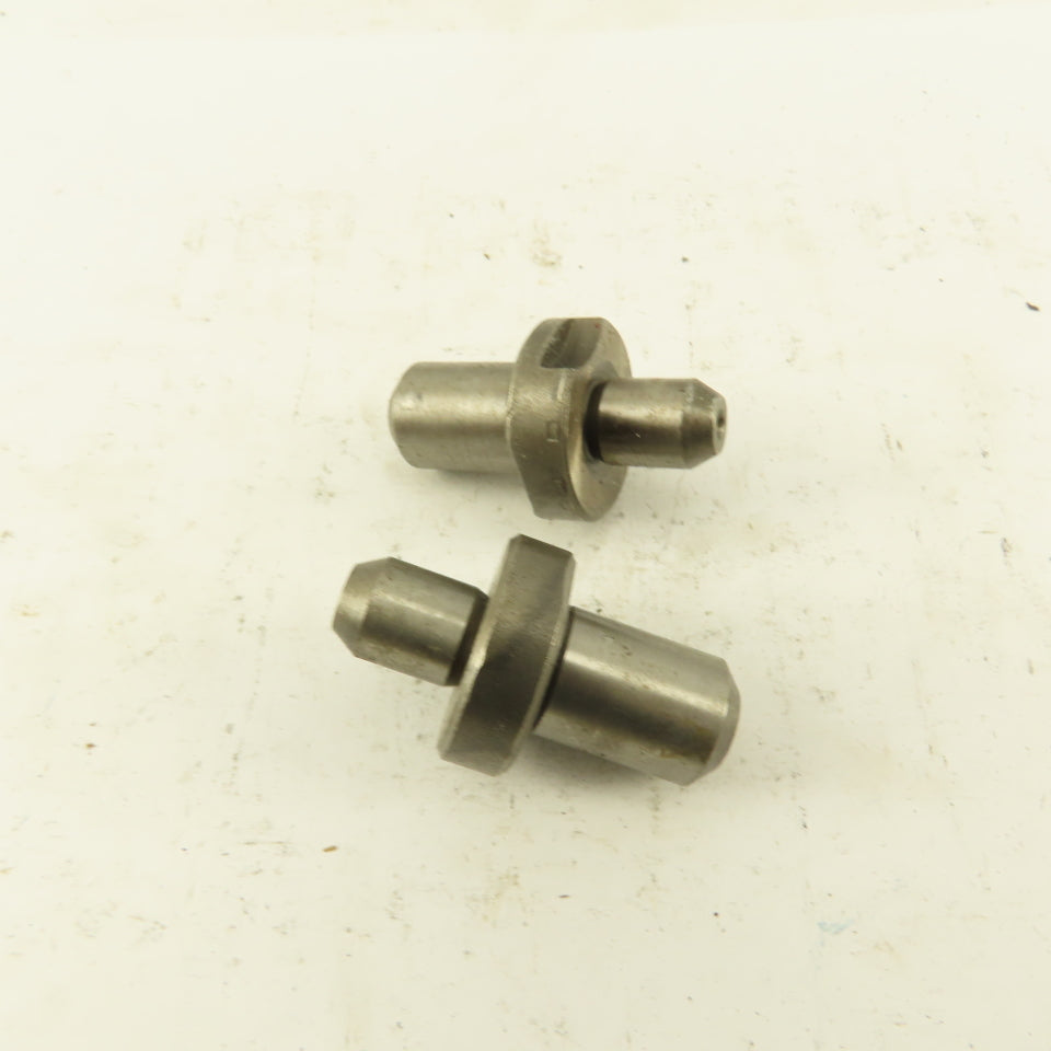Jergens 29118 Style Round Locating Pin 3/8" x 1/2" Slip Fit Lot Of 2