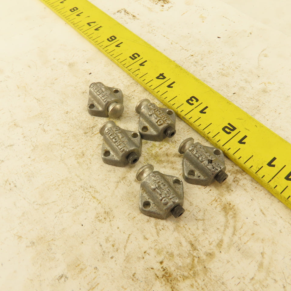 Jergens S-10 1/8" Stroke Spring Loaded Plunger Stop Lot Of 5