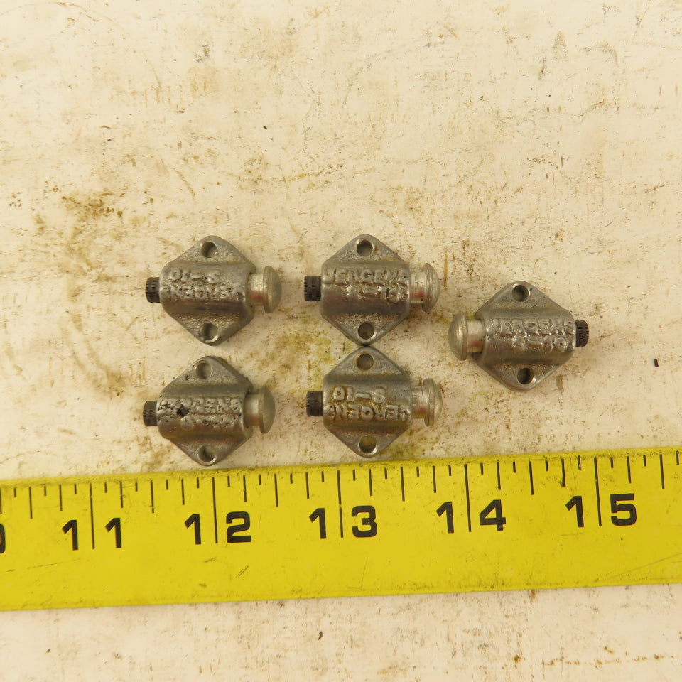 Jergens S-10 1/8" Stroke Spring Loaded Plunger Stop Lot Of 5