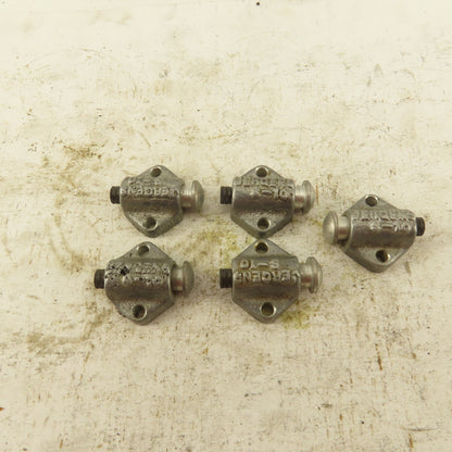 Jergens S-10 1/8" Stroke Spring Loaded Plunger Stop Lot Of 5