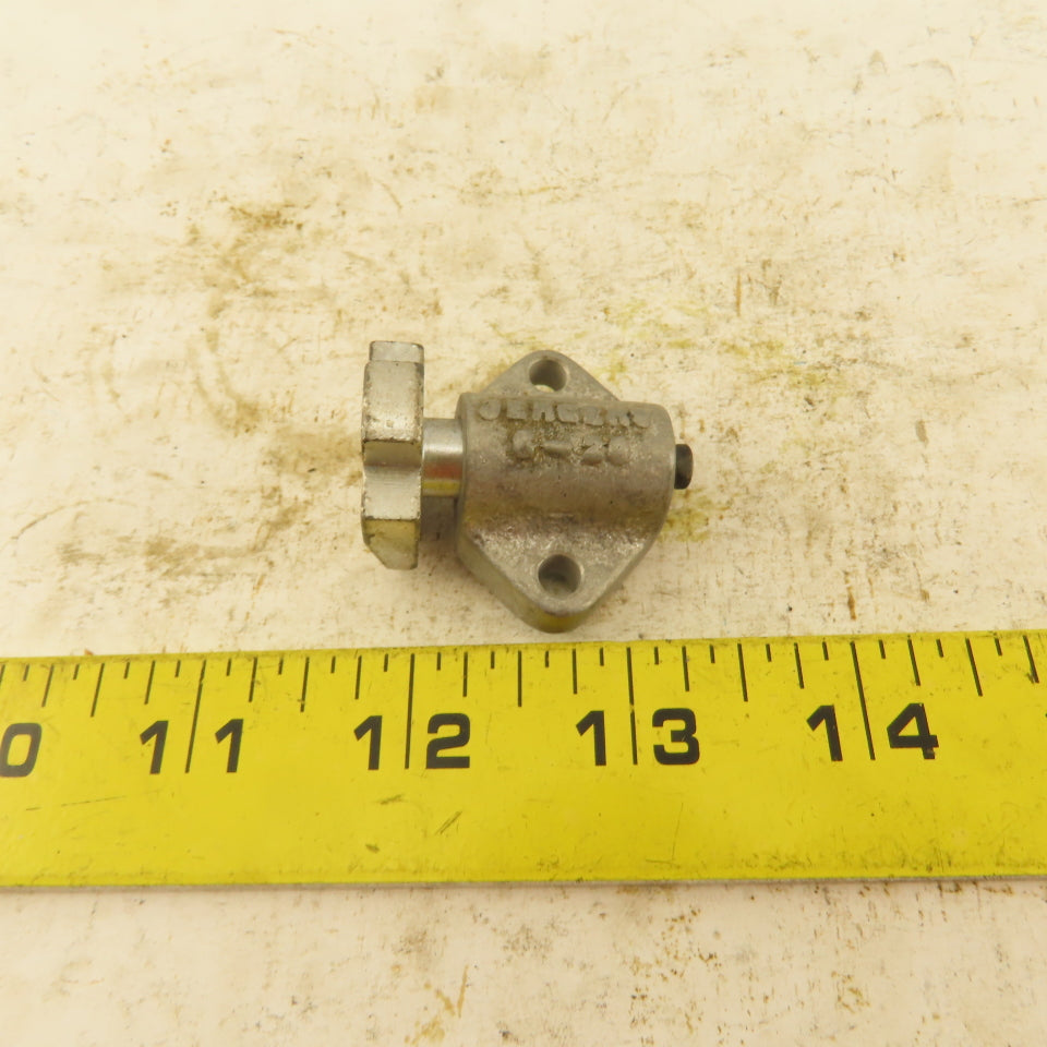 Jergens S-20 3/16" Stroke Spring Loaded Plunger Tang Style Stop