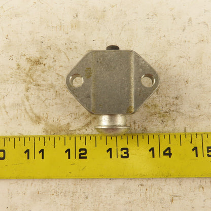 Jergens S-30 1/4" Stroke Spring Loaded Plunger Stop 2" Body Width