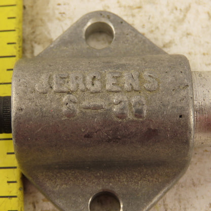 Jergens S-30 1/4" Stroke Spring Loaded Plunger Stop 2" Body Width