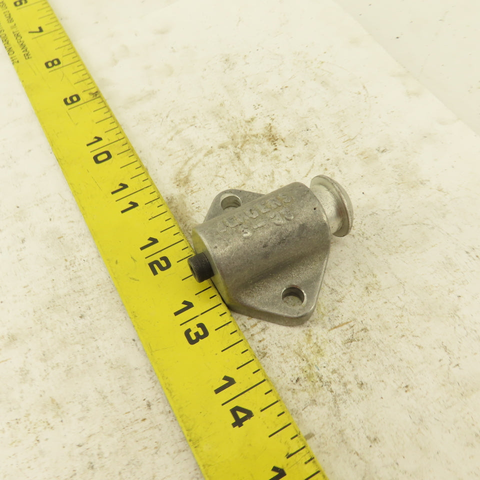 Jergens S-30 1/4" Stroke Spring Loaded Plunger Stop 2" Body Width