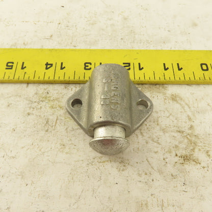 Jergens S-30 1/4" Stroke Spring Loaded Plunger Stop 2" Body Width