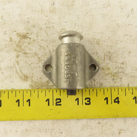 Jergens S-30 1/4" Stroke Spring Loaded Plunger Stop 2" Body Width