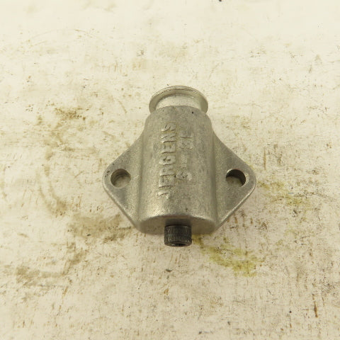 Jergens S-30 1/4" Stroke Spring Loaded Plunger Stop 2" Body Width