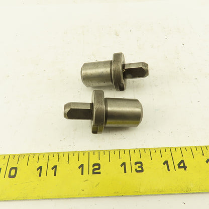 Jergens 0.529" Relieved Locating Pin 3/4" Slip Fit Lot Of 2