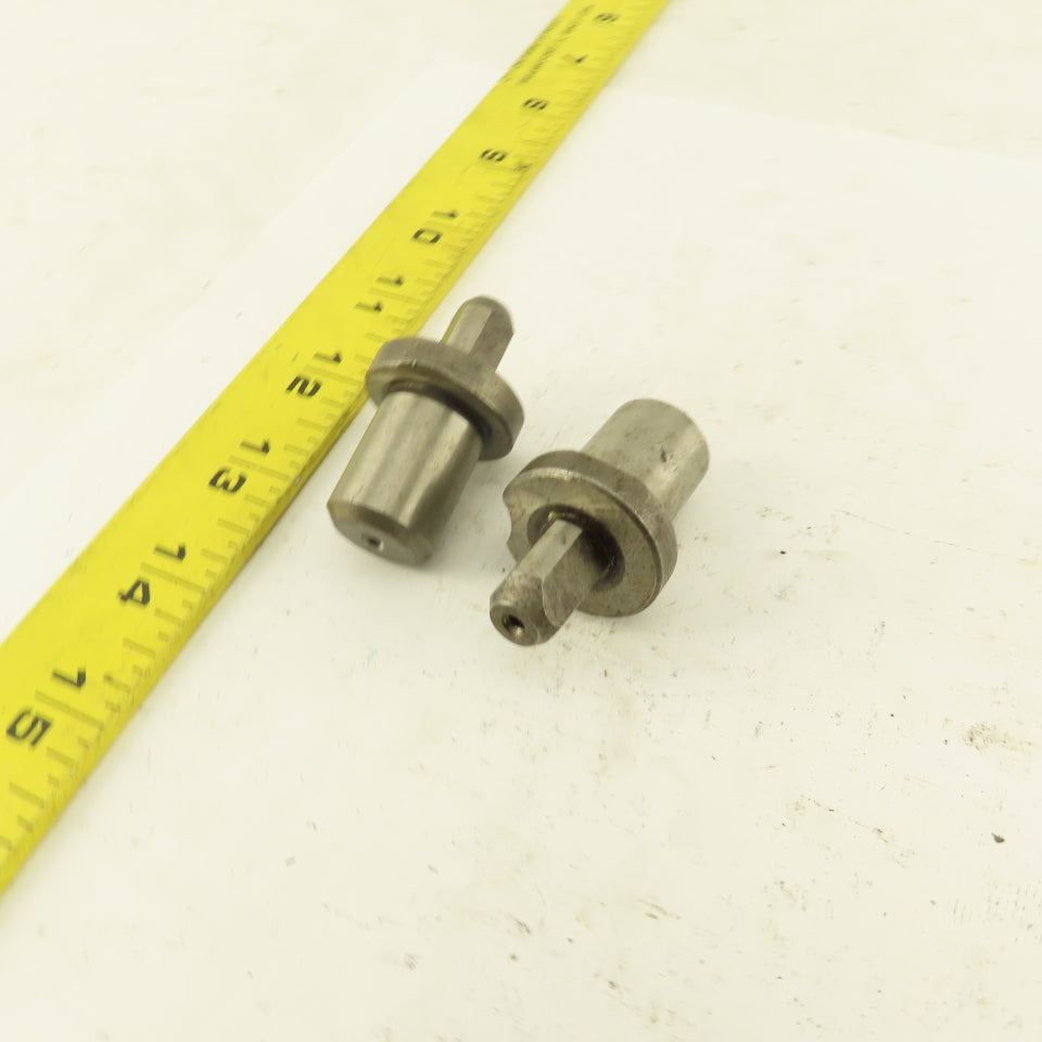 Jergens 0.529" Relieved Locating Pin 3/4" Slip Fit Lot Of 2