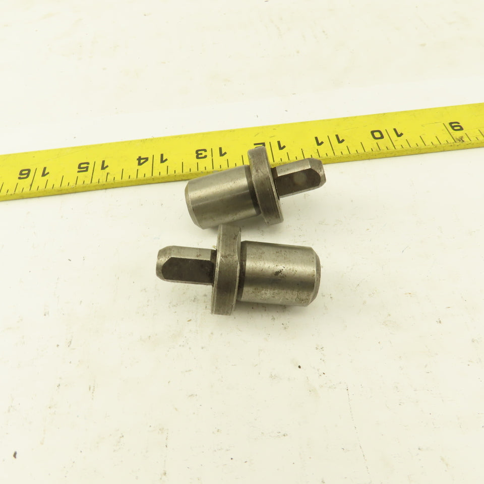 Jergens 0.529" Relieved Locating Pin 3/4" Slip Fit Lot Of 2