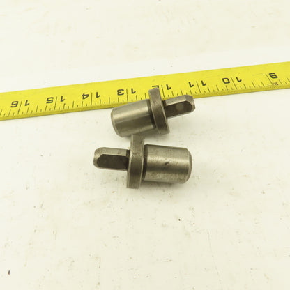 Jergens 0.529" Relieved Locating Pin 3/4" Slip Fit Lot Of 2