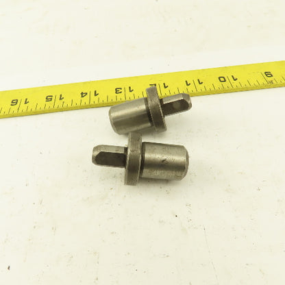 Jergens 0.529" Relieved Locating Pin 3/4" Slip Fit Lot Of 2