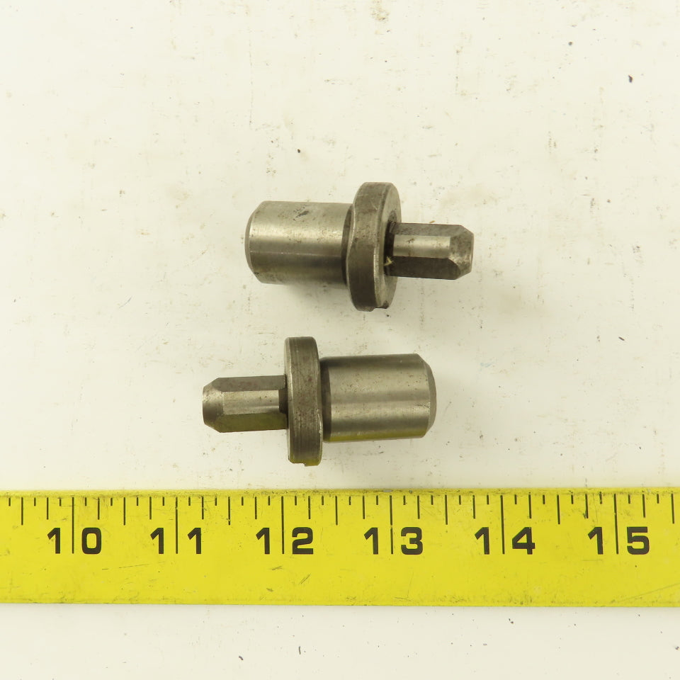 Jergens 0.529" Relieved Locating Pin 3/4" Slip Fit Lot Of 2