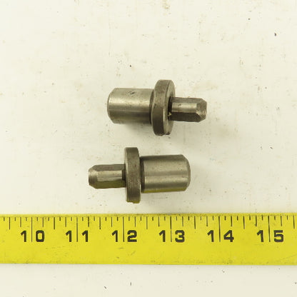 Jergens 0.529" Relieved Locating Pin 3/4" Slip Fit Lot Of 2