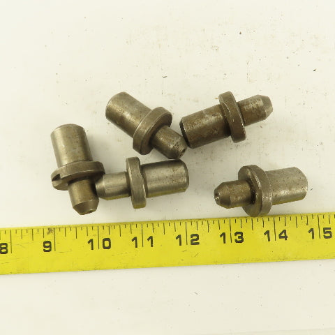 Jergens 9/16" Round Locating Pin 3/4" x 1-5/16" Tall Slip Fit Lot Of 5