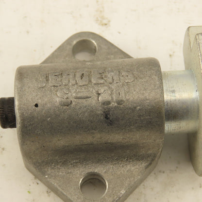 Jergens S-30 1/4" Stroke Spring Loaded Plunger Tang Style Stop 2" Body Width