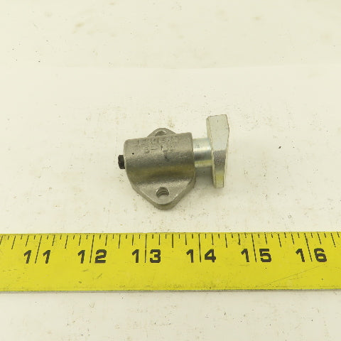 Jergens S-30 1/4" Stroke Spring Loaded Plunger Tang Style Stop 2" Body Width