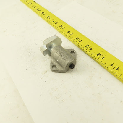 Jergens S-30 1/4" Stroke Spring Loaded Plunger Tang Style Stop 2" Body Width