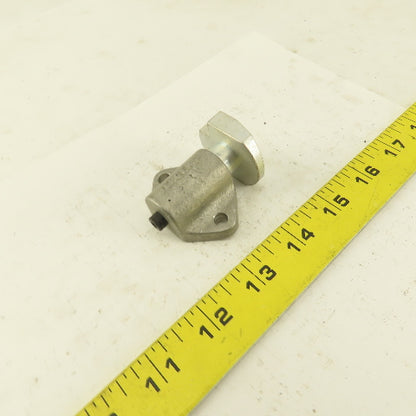 Jergens S-30 1/4" Stroke Spring Loaded Plunger Tang Style Stop 2" Body Width