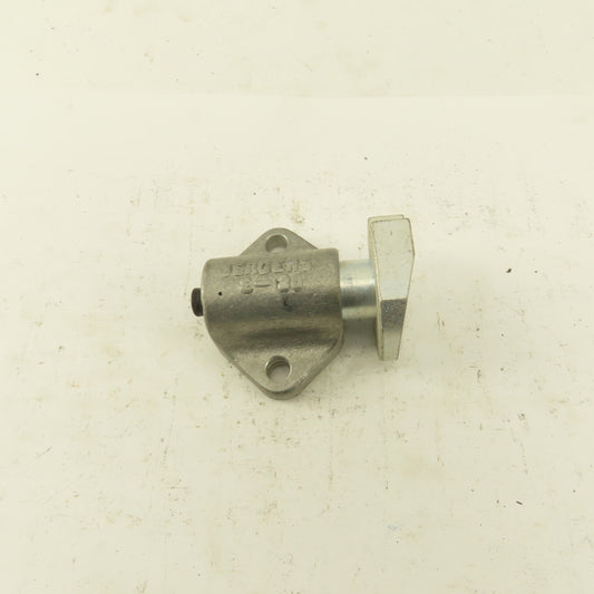 Jergens S-30 1/4" Stroke Spring Loaded Plunger Tang Style Stop 2" Body Width