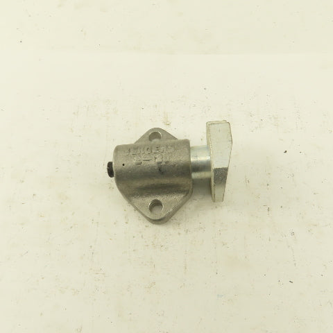 Jergens S-30 1/4" Stroke Spring Loaded Plunger Tang Style Stop 2" Body Width