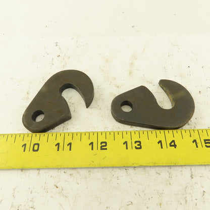 Swing C Washer 3/8" Stud 1-1/4" Center Drop 5/16" Thick Lot Of 2