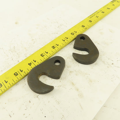 Swing C Washer 3/8" Stud 1-1/4" Center Drop 5/16" Thick Lot Of 2