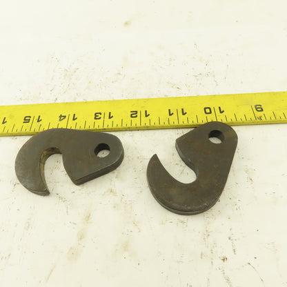 Swing C Washer 3/8" Stud 1-1/4" Center Drop 5/16" Thick Lot Of 2