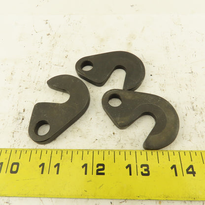 Swing C Washer 3/8" Stud 1" Center Drop 1/4" Thick Lot Of 3