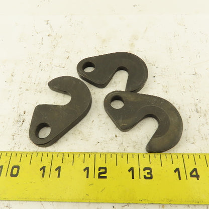 Swing C Washer 3/8" Stud 1" Center Drop 1/4" Thick Lot Of 3