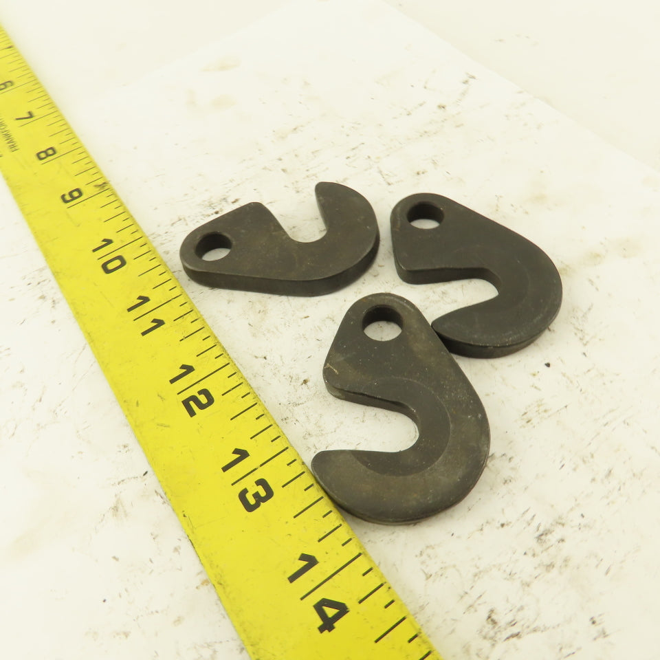 Swing C Washer 3/8" Stud 1" Center Drop 1/4" Thick Lot Of 3