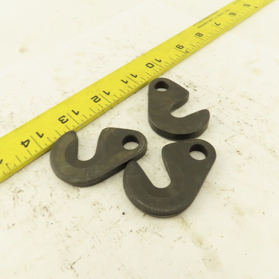 Swing C Washer 3/8" Stud 1" Center Drop 1/4" Thick Lot Of 3