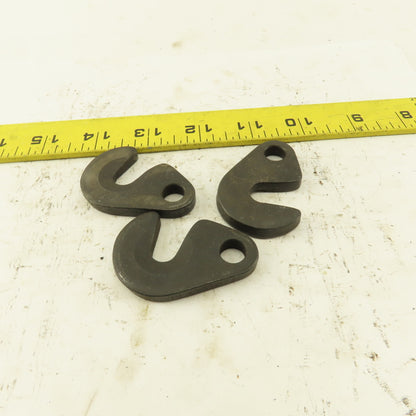 Swing C Washer 3/8" Stud 1" Center Drop 1/4" Thick Lot Of 3