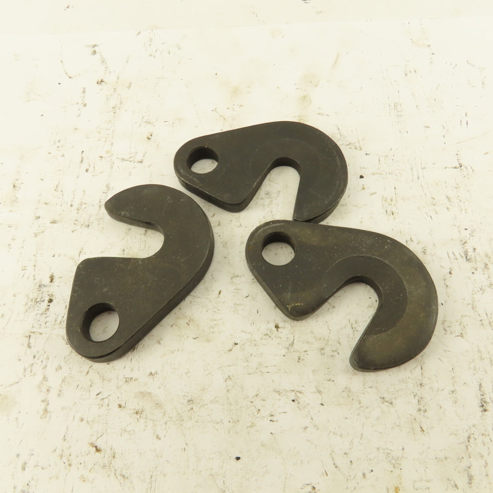 Swing C Washer 3/8" Stud 1" Center Drop 1/4" Thick Lot Of 3