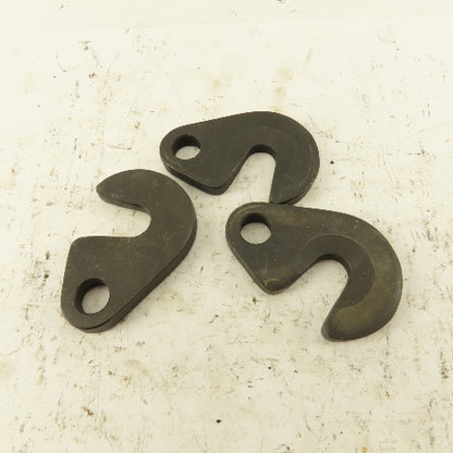 Swing C Washer 3/8" Stud 1" Center Drop 1/4" Thick Lot Of 3