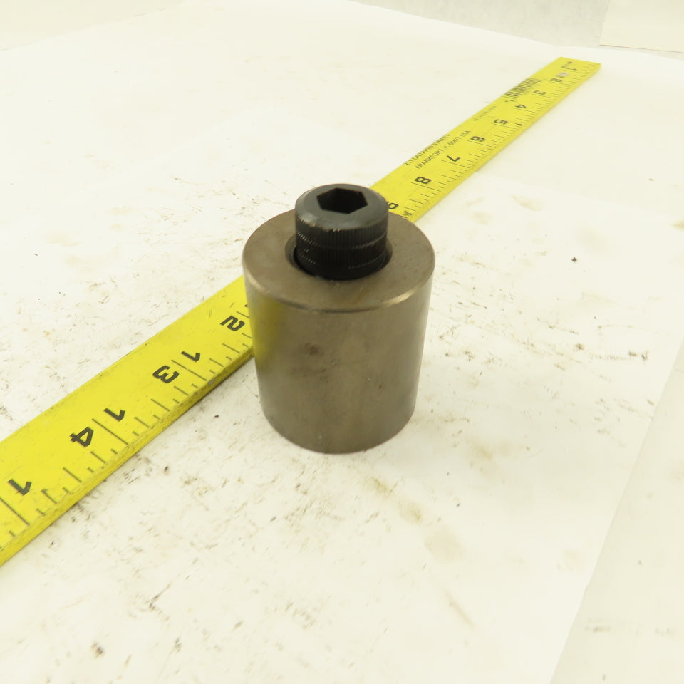 1-5/8" Dia. X 1-3/4" Tall Hardened Jig Foot 1/2-13 SHCS
