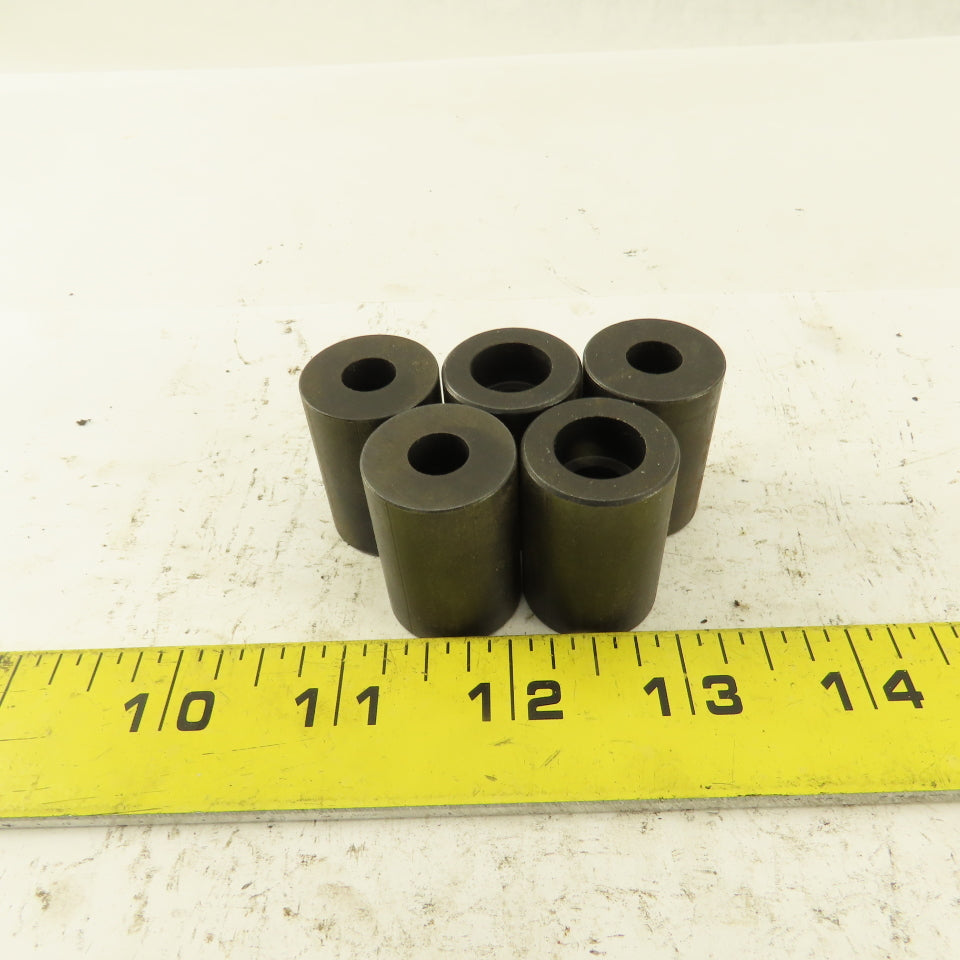 7/8" Dia. X 1-1/4" Tall Hardened Jig Foot For 5/16 SHCS Lot Of 5