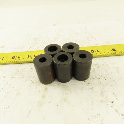 7/8" Dia. X 1-1/4" Tall Hardened Jig Foot For 5/16 SHCS Lot Of 5