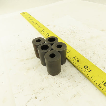 7/8" Dia. X 1-1/4" Tall Hardened Jig Foot For 5/16 SHCS Lot Of 5