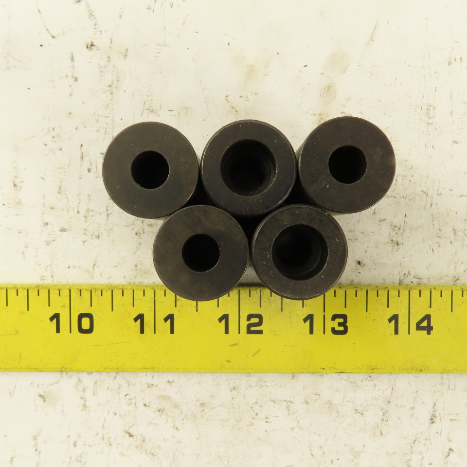 7/8" Dia. X 1-1/4" Tall Hardened Jig Foot For 5/16 SHCS Lot Of 5