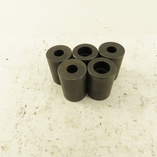 7/8" Dia. X 1-1/4" Tall Hardened Jig Foot For 5/16 SHCS Lot Of 5