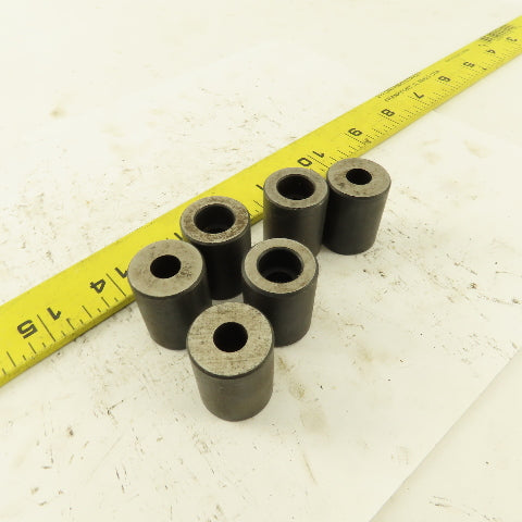 7/8" Dia. X 1-1/8" Tall Hardened Jig Foot For 5/16 SHCS Lot Of 6