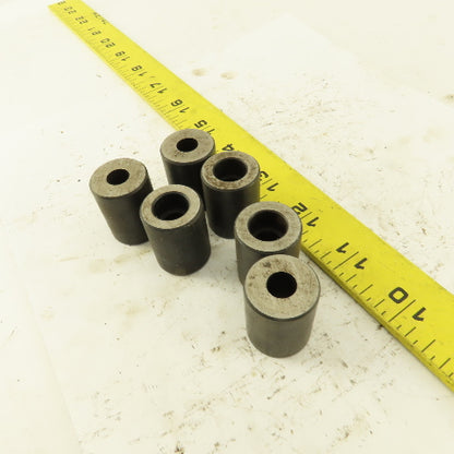 7/8" Dia. X 1-1/8" Tall Hardened Jig Foot For 5/16 SHCS Lot Of 6