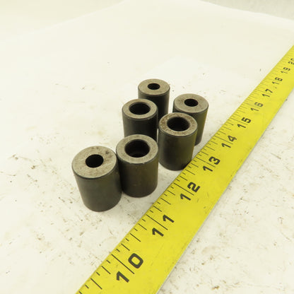 7/8" Dia. X 1-1/8" Tall Hardened Jig Foot For 5/16 SHCS Lot Of 6