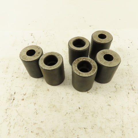 7/8" Dia. X 1-1/8" Tall Hardened Jig Foot For 5/16 SHCS Lot Of 6