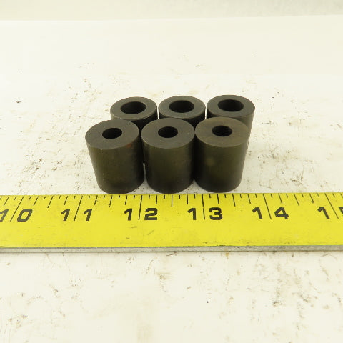 5/8" Dia. X 1" Tall Hardened Jig Foot For 5/16 SHCS Lot Of 6