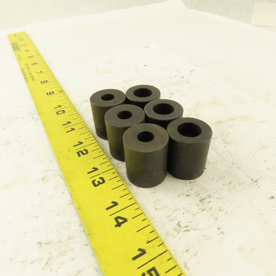 5/8" Dia. X 1" Tall Hardened Jig Foot For 5/16 SHCS Lot Of 6