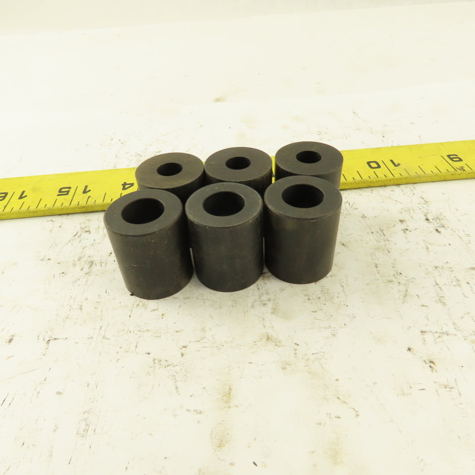 5/8" Dia. X 1" Tall Hardened Jig Foot For 5/16 SHCS Lot Of 6