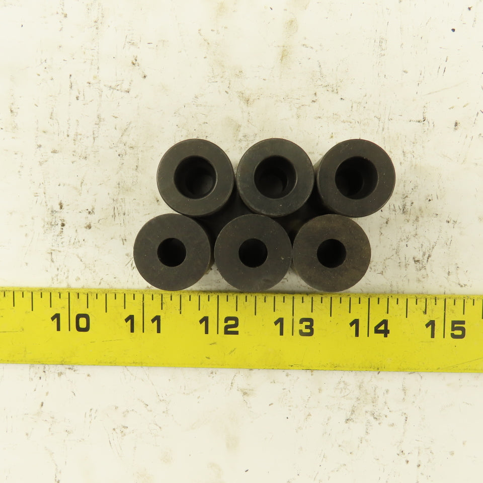5/8" Dia. X 1" Tall Hardened Jig Foot For 5/16 SHCS Lot Of 6