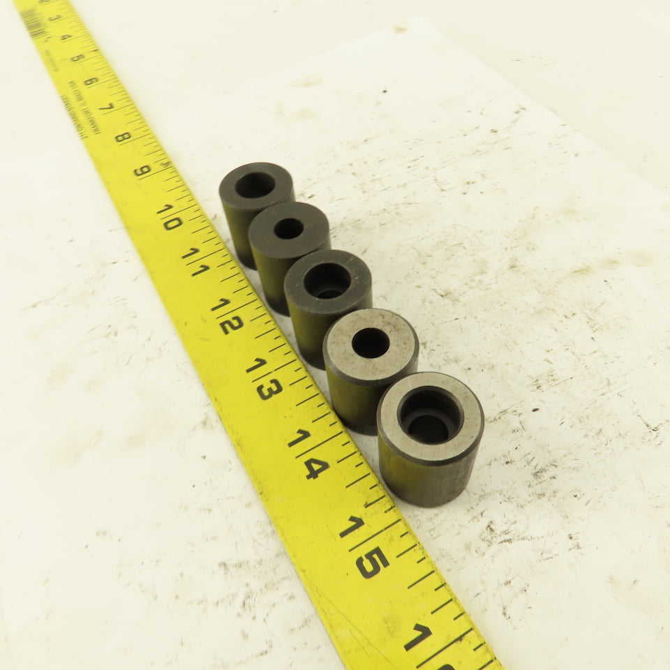 5/8" Dia. X 1" Tall Hardened Jig Foot For 5/16 SHCS Lot Of 5